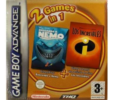 BUSCANDO A NEMO+LOS INCREIBLES (2EN1)