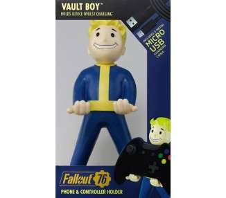 FIGURA CABLE GUYS FALLOUT 76 VAULT BOY (2M CABLE USB)