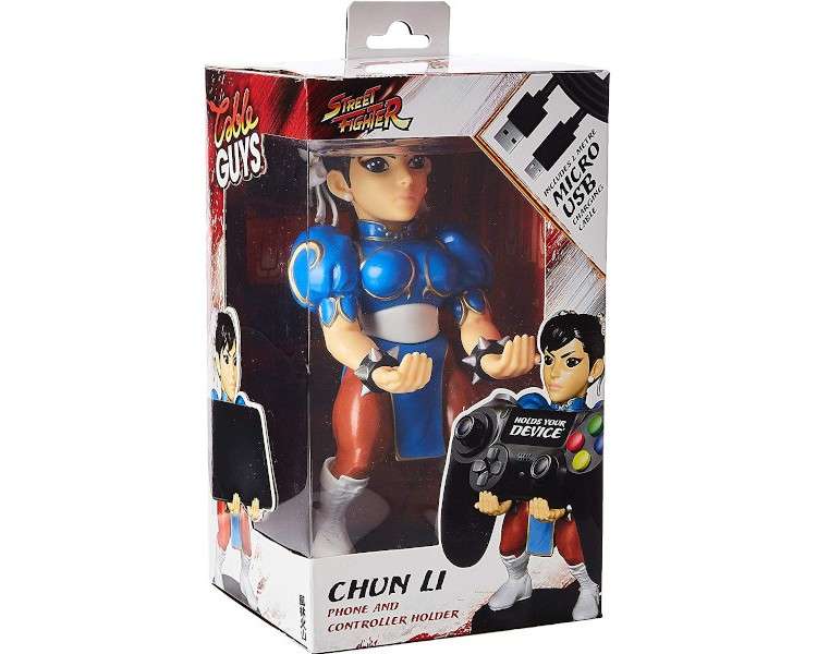 FIGURA CABLE GUYS STREET FIGHTER CHUN LI (2M CABLE USB)