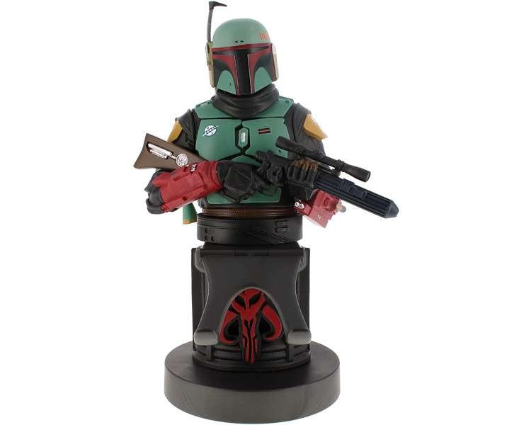 FIGURA CABLE GUYS STAR WARS THE MANDALORIAN BOBA FETT (2M CABLE USB)