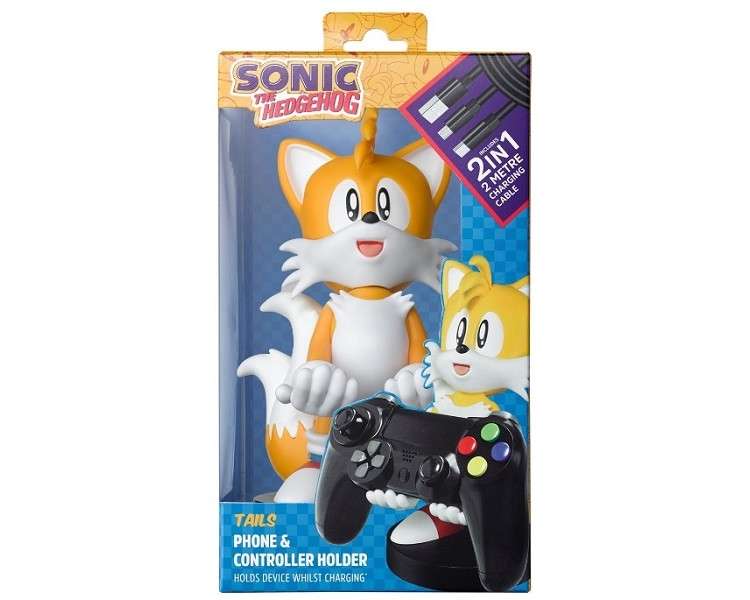 FIGURA CABLE GUYS SONIC THE HEDHEHOG TAILS (2M CABLE USB)