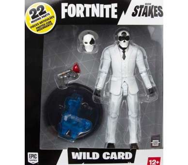 FORTNITE FIGURA WILD CARD BLACK (18 CM)