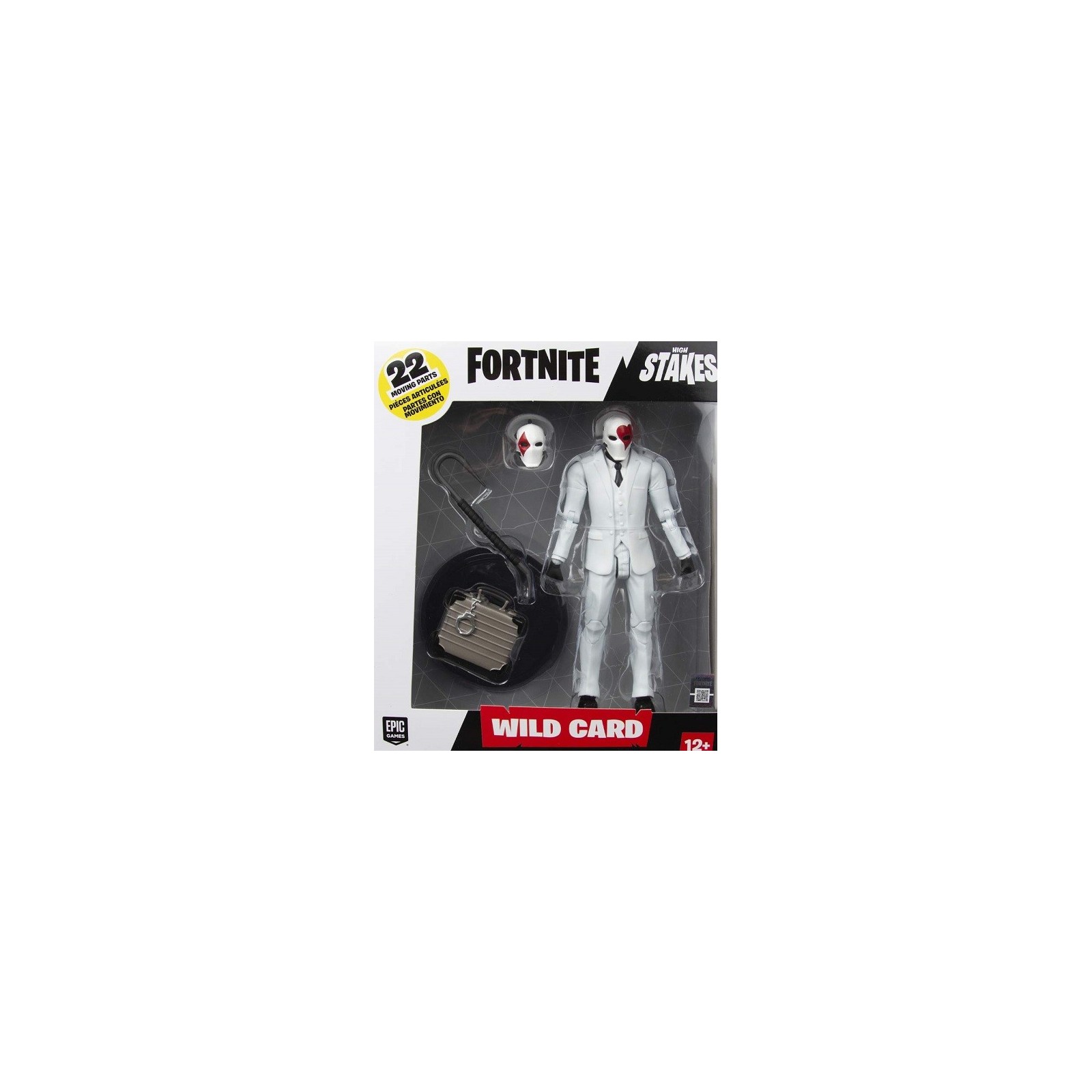 FORTNITE FIGURA WILD CARD RED (18 CM)