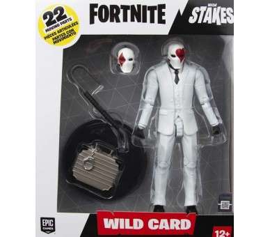 FORTNITE FIGURA WILD CARD RED (18 CM)