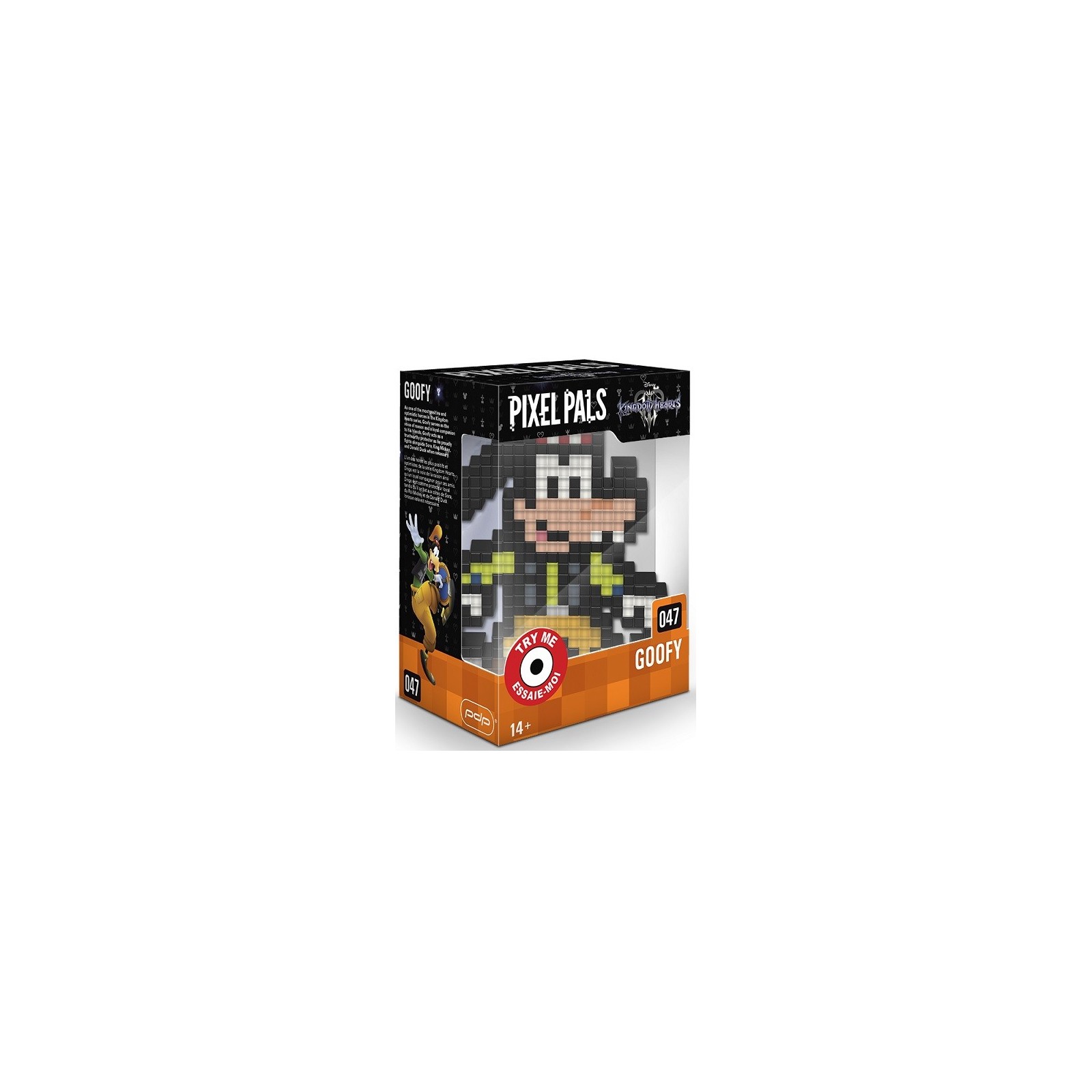 PIXEL PALS KINGDOM HEARTS GOOFY (047) 15 CM