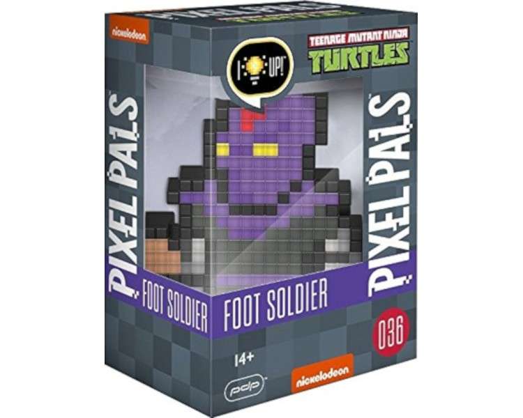 PIXEL PALS TMNT FOOT SOLDIER (036) 15 CM