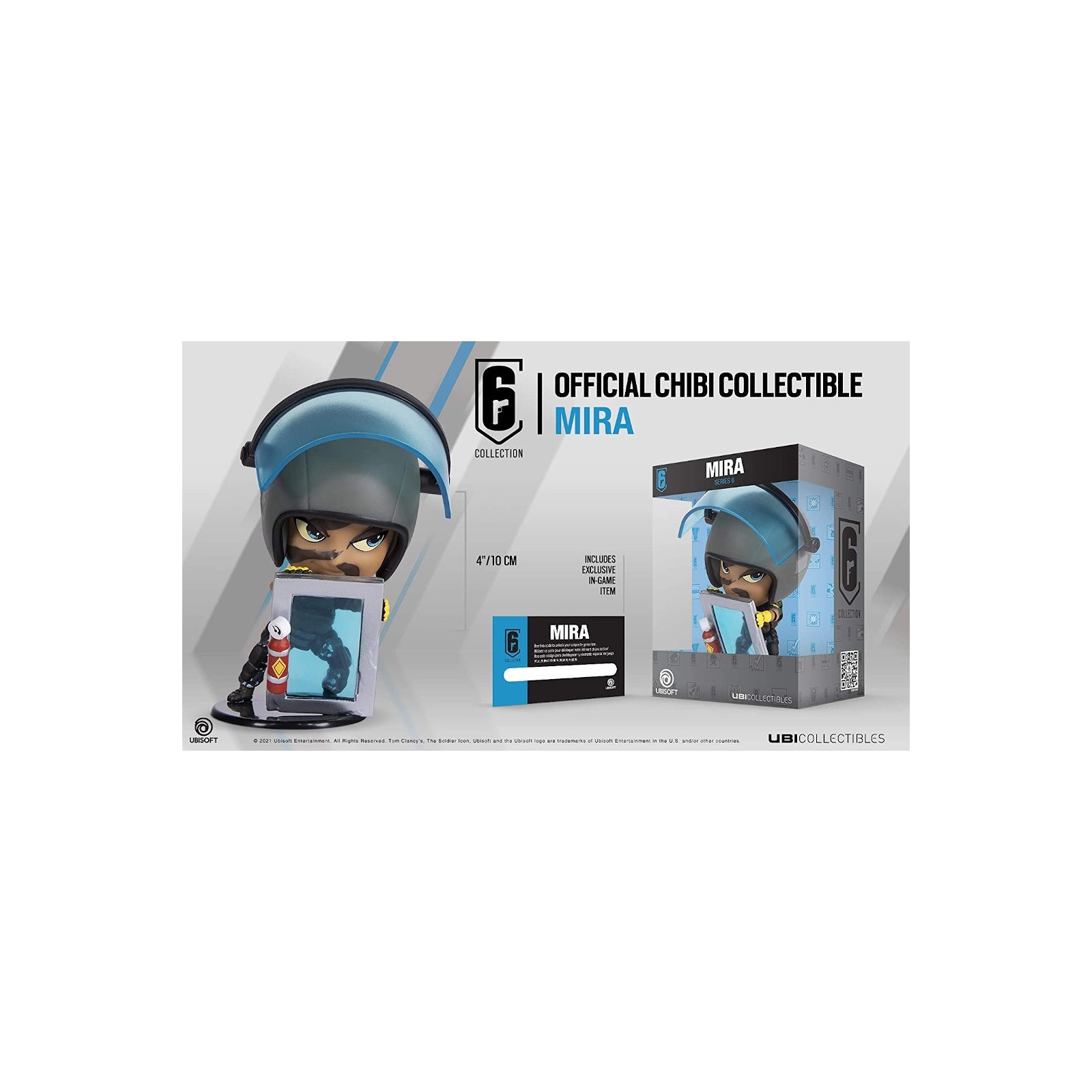 UBICOLLECTIBLES SIX COLLECTION (CHIBI S6) RAINBOW SIX: MIRA (10 CM)