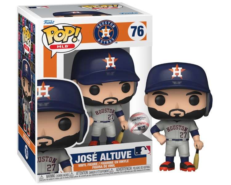 FUNKO POP! MLB - HOUSTON ASTROS: JOSE ALTUVE (76)