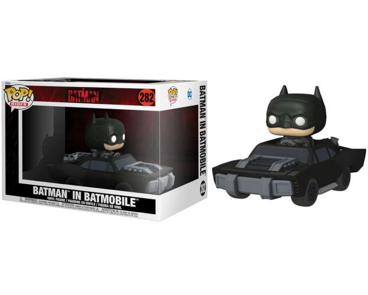 FUNKO POP! RIDES - THE BATMAN: BATMAN IN BATMOBILE (282)