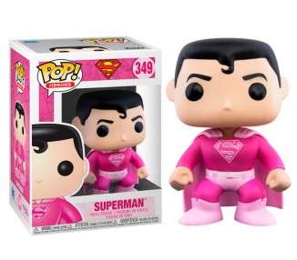 FUNKO POP! HEROES - DC BREAST CANCER AWARENESS: SUPERMAN (ROSA) (349)