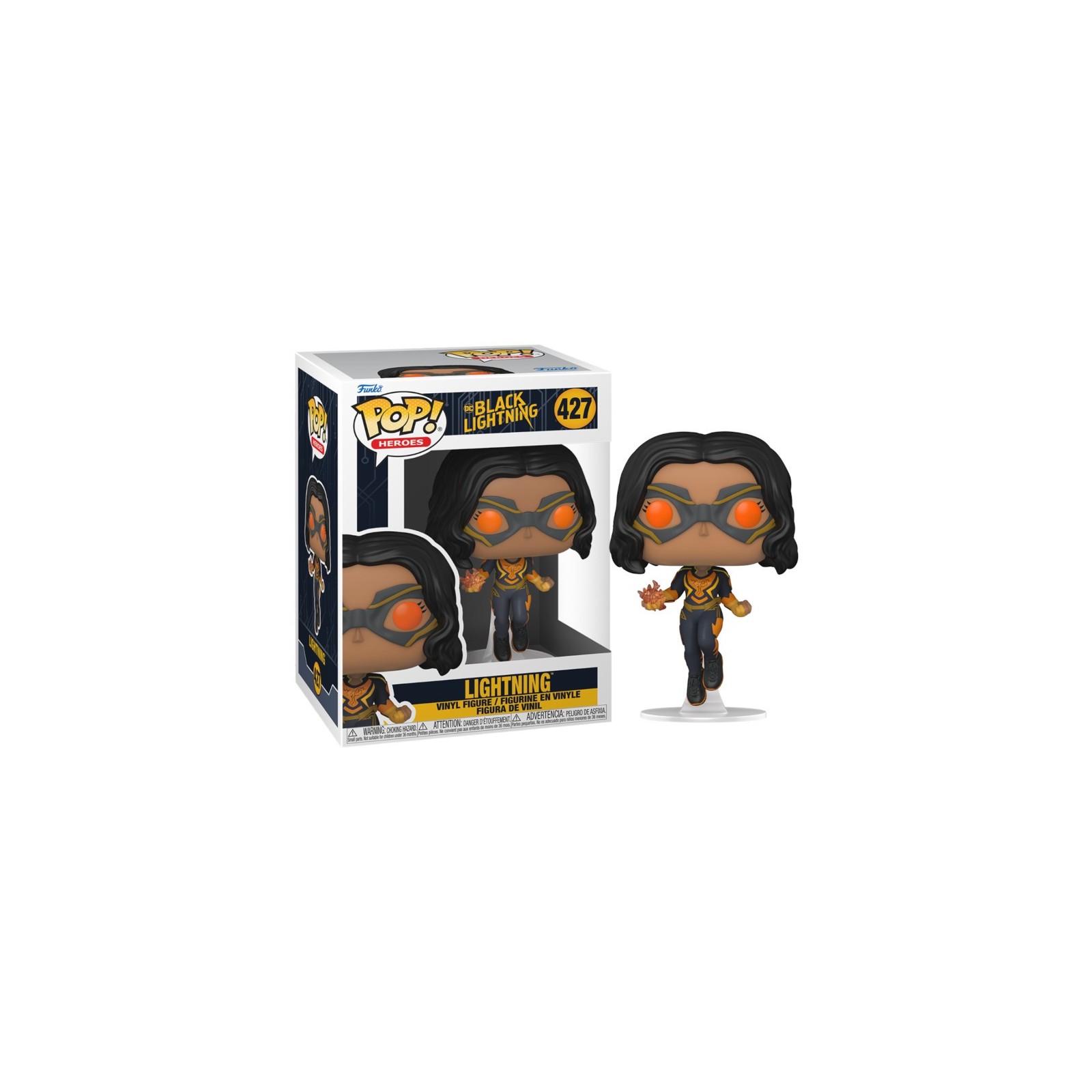 FUNKO POP! HEROES - BLACK LIGHTNING: LIGHTNING (427)