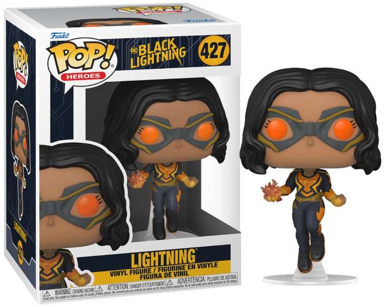 FUNKO POP! HEROES - BLACK LIGHTNING: LIGHTNING (427)