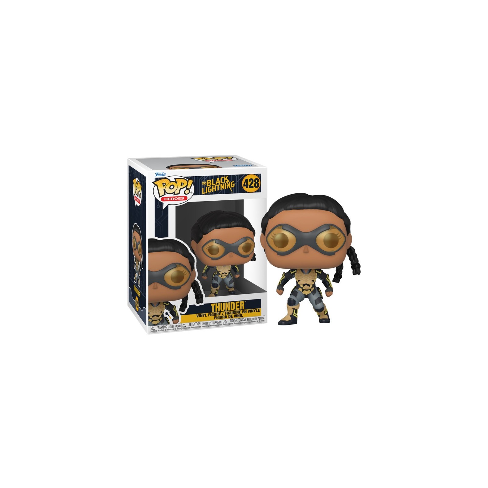 FUNKO POP! HEROES - BLACK LIGHTNING: THUNDER (428)