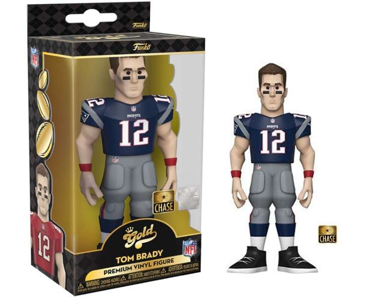 FUNKO POP! GOLD 5" NFL: BUCCANEERS - TOM BRADY CHASE LIMITED EDITION (12 CM)