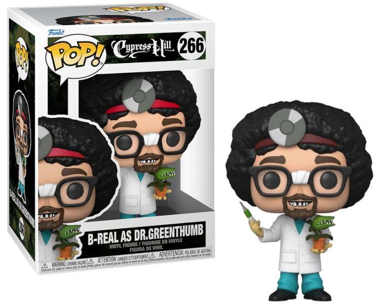 FUNKO POP! CYPRESS HILL: B-REAL AS DR. GREENTHUMB (266)