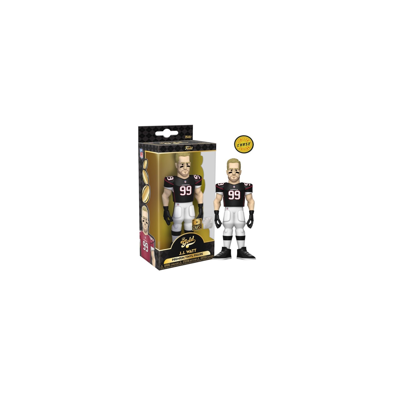 FUNKO POP! GOLD 5" NFL: CARDINALS - JJ WATT CHASE LIMITED EDITION (12 CM)