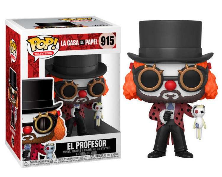 FUNKO POP! TELEVISION - LA CASA DE PAPEL: EL PROFESOR (915)