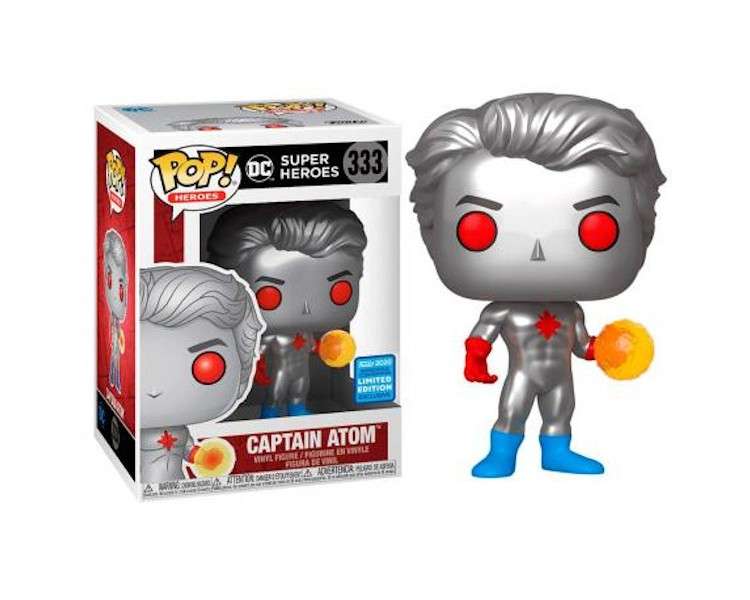 FUNKO POP! HEROES - DC SUPER HEROES: CAPTAIN ATOM (333) LIMITED EDITION