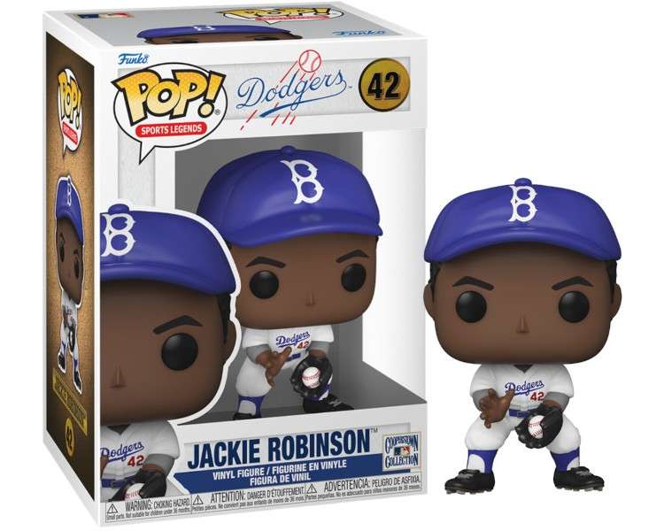 FUNKO POP! SPORTS LEGENDS - DODGERS: JACKIE ROBINSON (42)