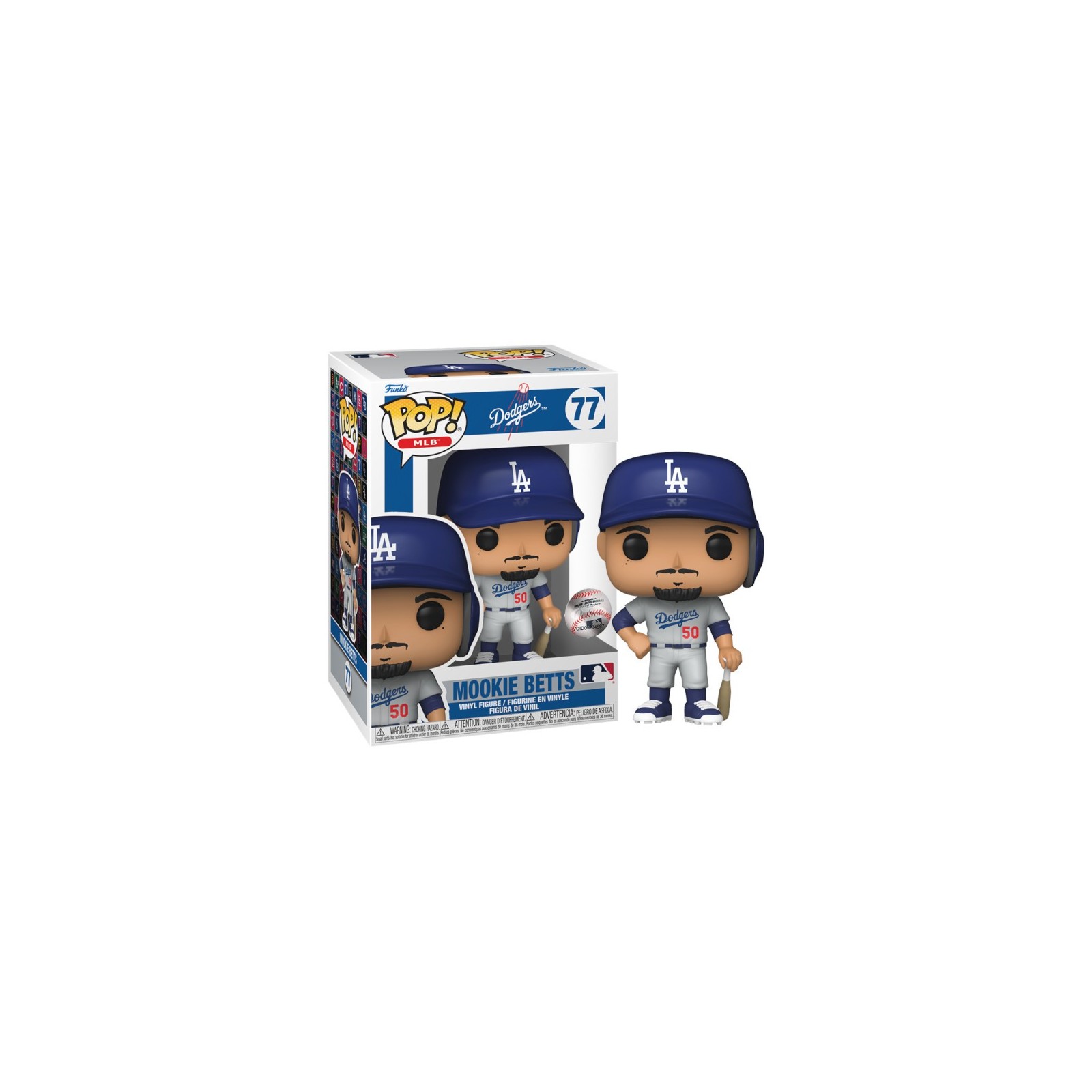 FUNKO POP! MLB - DODGERS: MOOKIE BETTS (77)