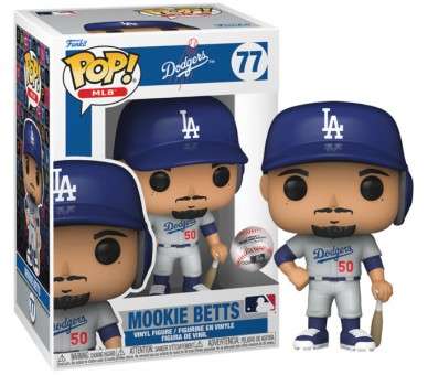 FUNKO POP! MLB - DODGERS: MOOKIE BETTS (77)