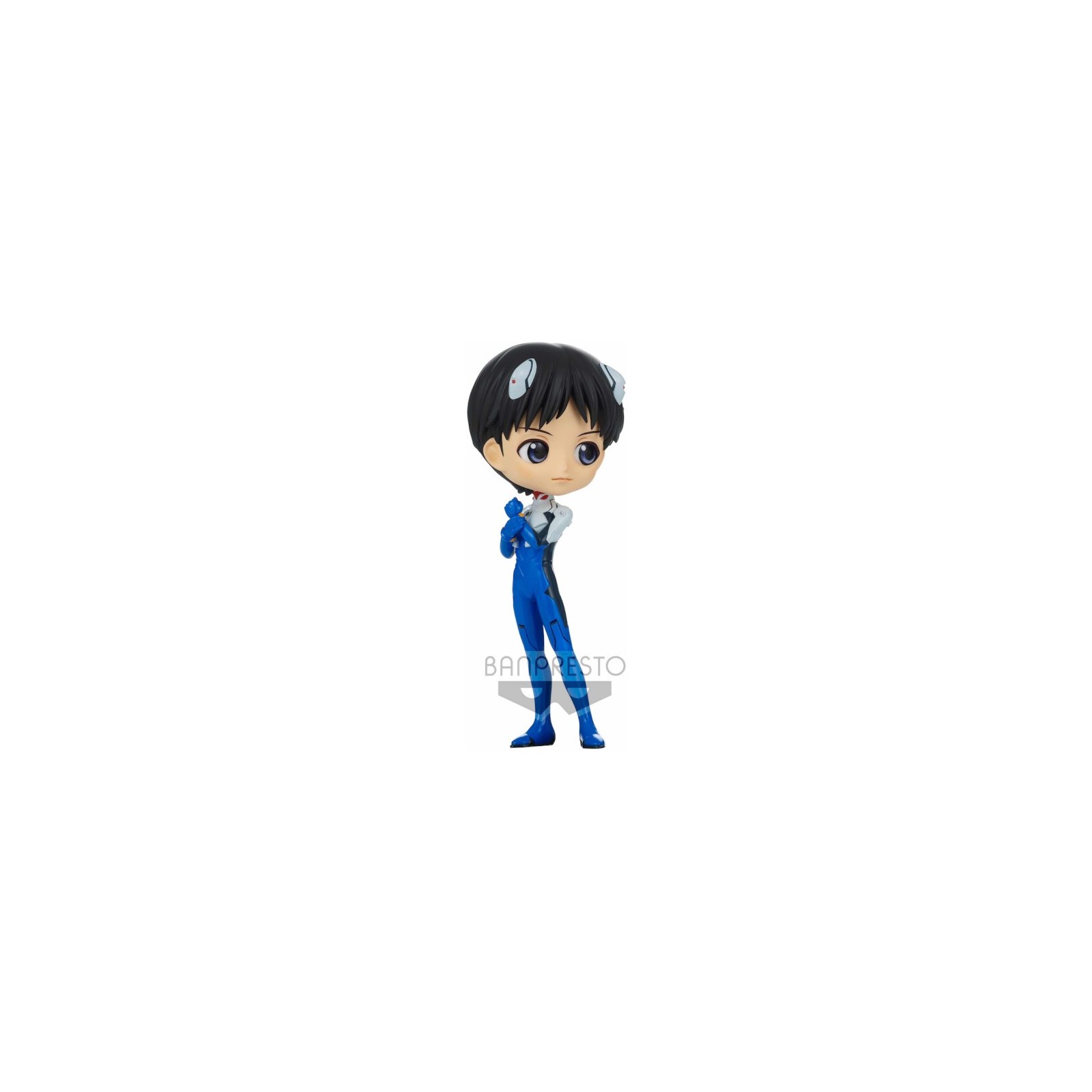 BANPRESTO Q POSKET EVANGELION: SHINJI IKARI PLUGSUIT STYLE- (VER.A) (14 CM)