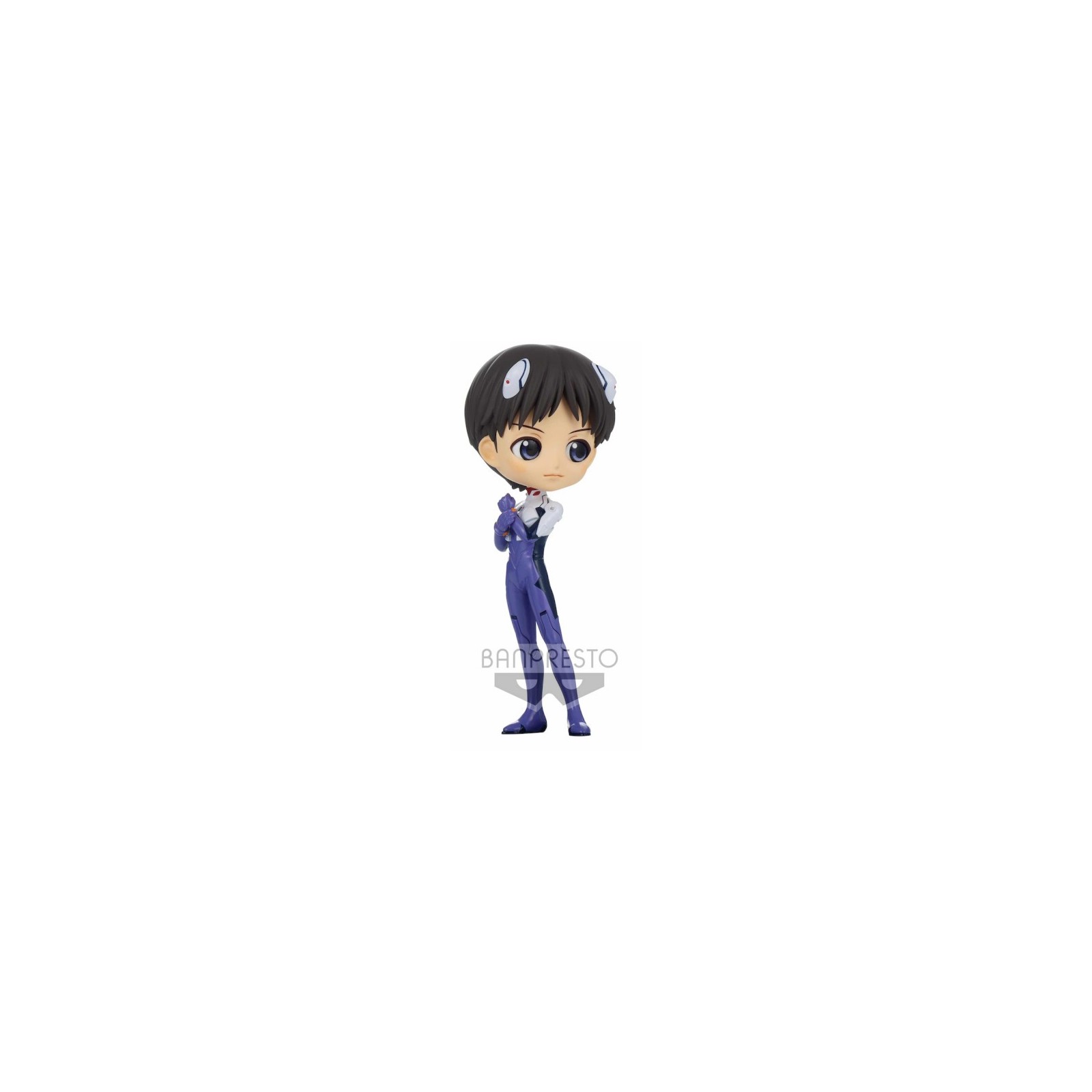 BANPRESTO Q POSKET EVANGELION: NEW THEATRICAL EDITION -SHINJI IKARI PLUGSUIT STYLE- (VER.B) (14 CM)