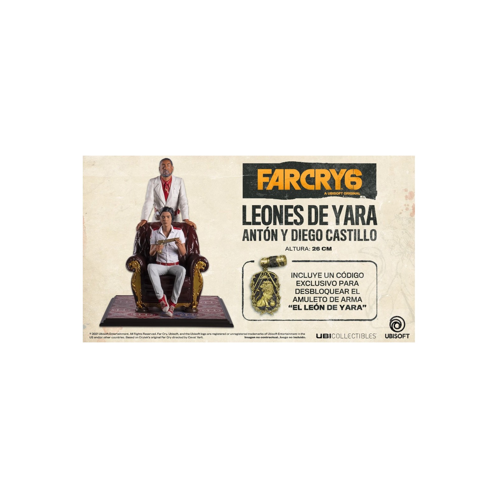 UBICOLLECTIBLES FAR CRY 6: ANTON & DIEGO CASTILLO (26 CM)