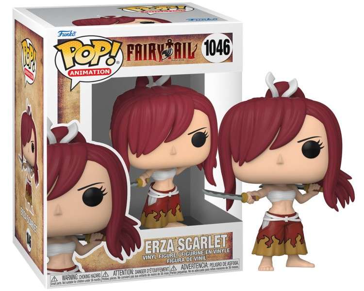 FUNKO POP! ANIMATION - FAIRY TAIL: ERZA SCARLET (1046)