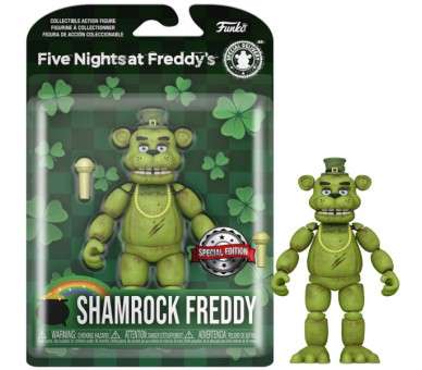 FUNKO FIVE NIGHTS AT FREDDY`S S7: SHAMROCK FREDDY (GREEN) (GLOWS IN THE DARK)