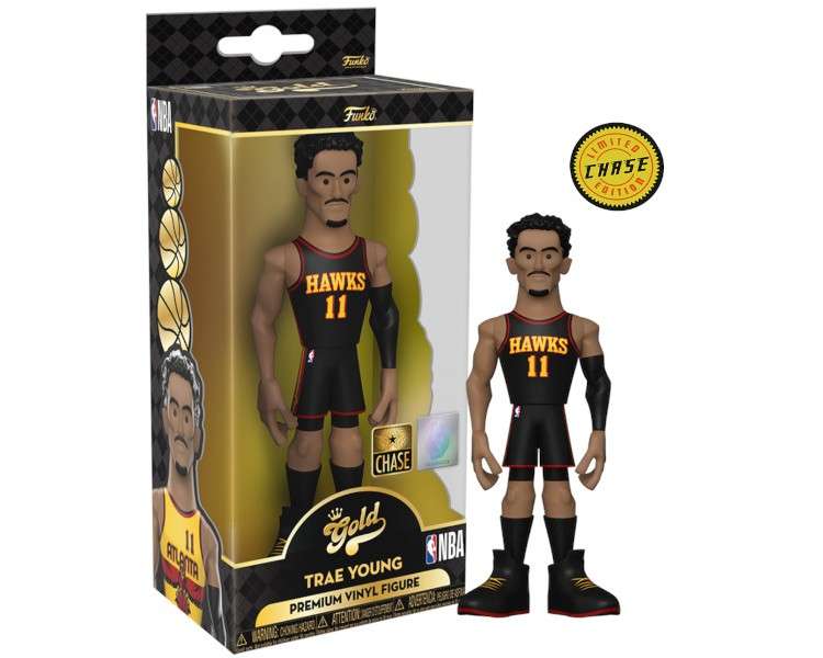 FUNKO POP! GOLD 5" NBA: HAWKS - TRAE YOUNG CHASE LIMITED EDITION (12 CM)
