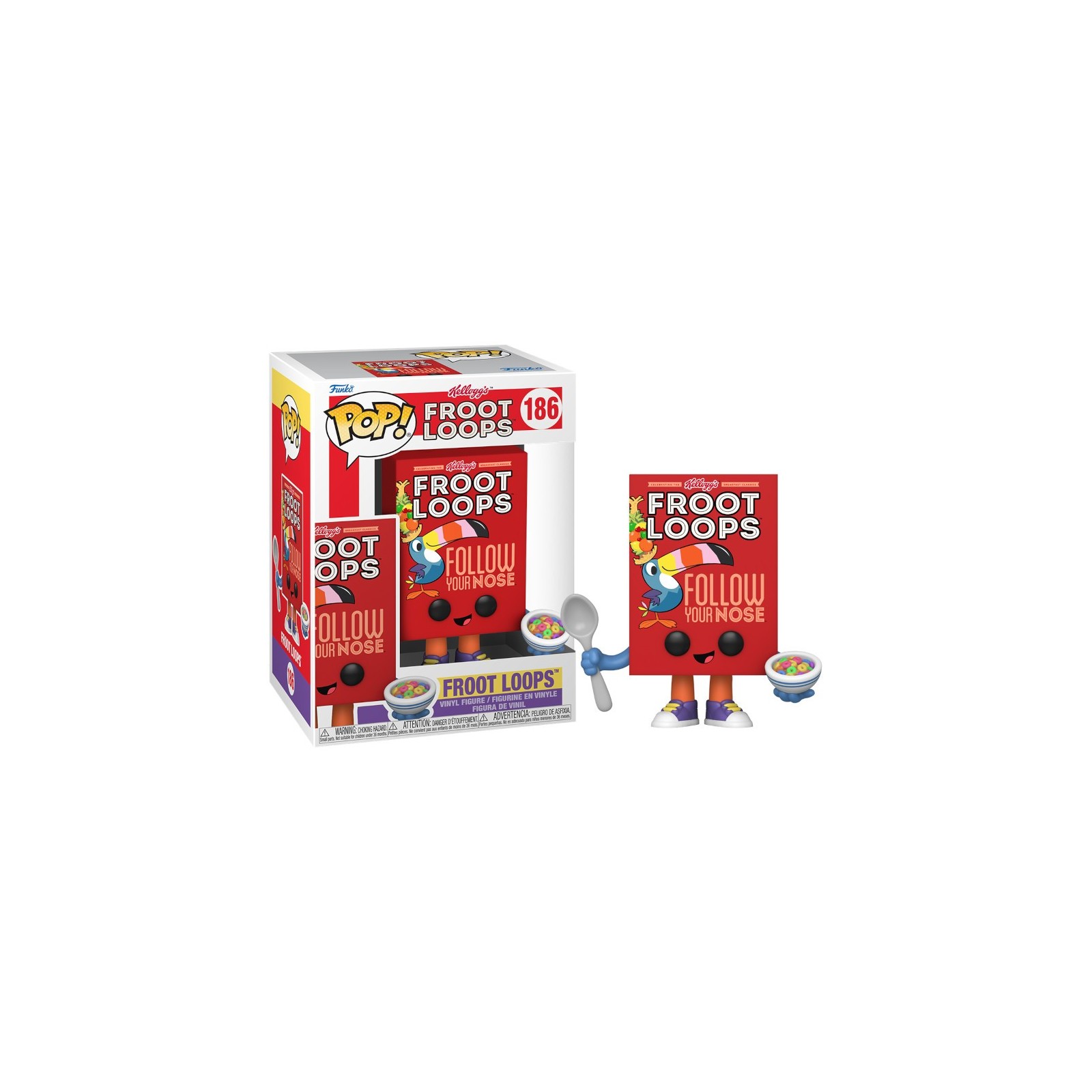 FUNKO POP! KELLOGGS: FROOT LOOPS (CAJA DE CEREALES) (186)