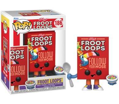 FUNKO POP! KELLOGGS: FROOT LOOPS (CAJA DE CEREALES) (186)