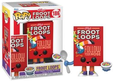 FUNKO POP! KELLOGGS: FROOT LOOPS (CAJA DE CEREALES) (186)