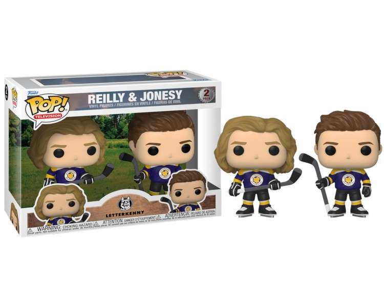 FUNKO POP! TELEVISION - LETTERKENNY - REILLY & JONESY IN JERSEYS (2 PCS.)