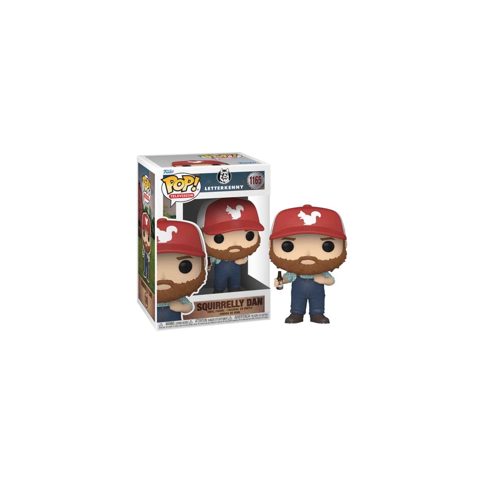 FUNKO POP! TELEVISION - LETTERKENNY: SQUIRRELLY DAN (1165)