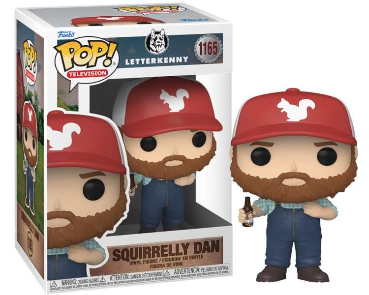 FUNKO POP! TELEVISION - LETTERKENNY: SQUIRRELLY DAN (1165)