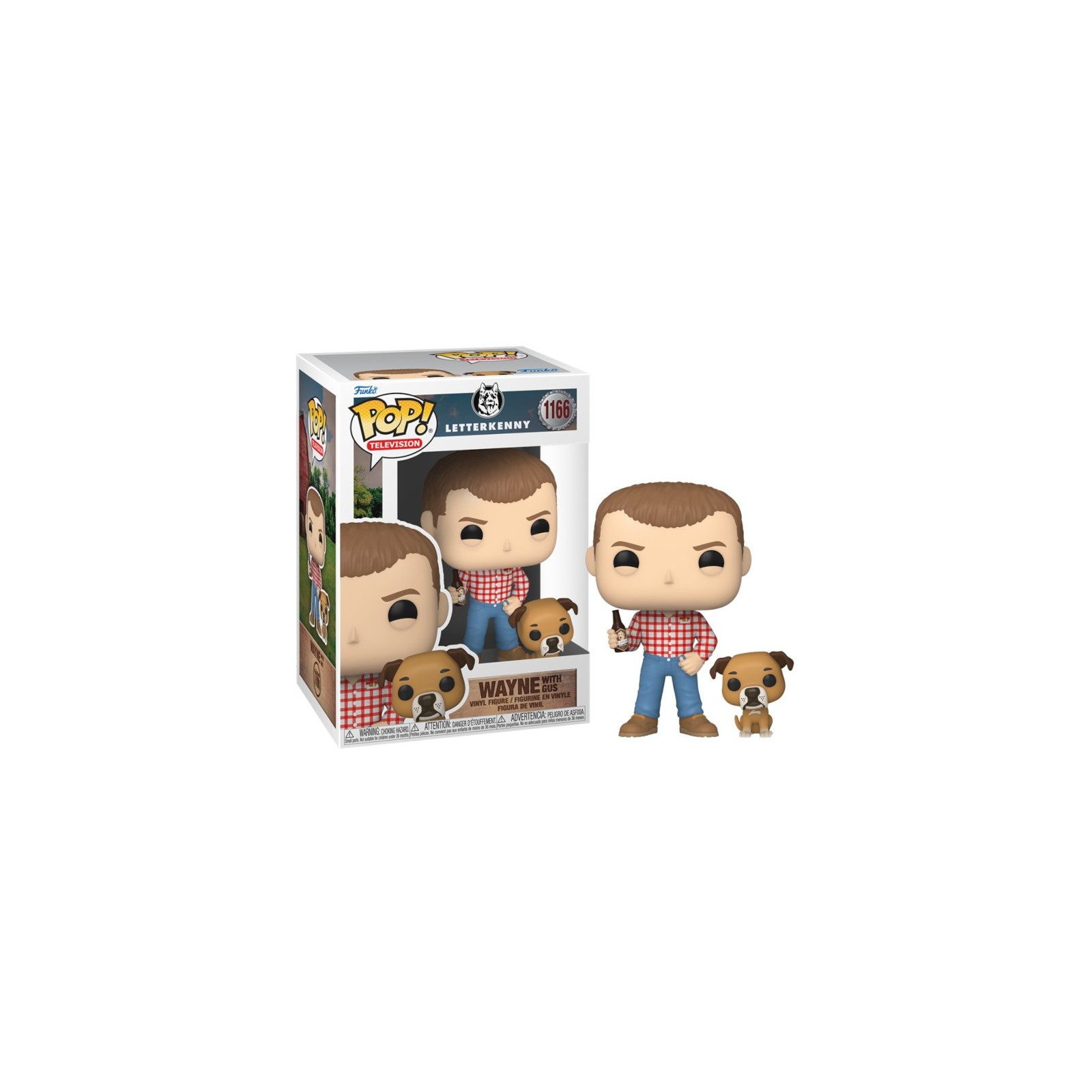 FUNKO POP! TELEVISION - LETTERKENNY: WAYNE WITH GUS (1166)