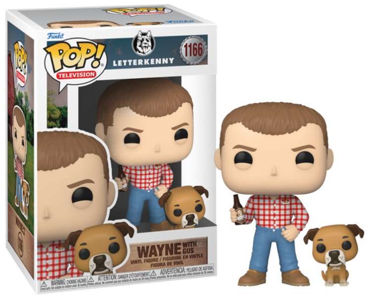 FUNKO POP! TELEVISION - LETTERKENNY: WAYNE WITH GUS (1166)