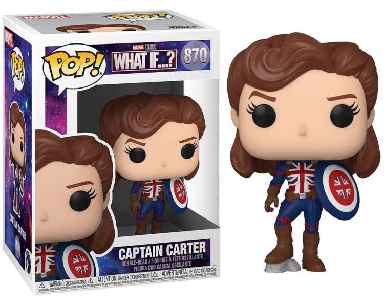 FUNKO POP! WHAT IF...?: CAPTAIN CARTER (870)