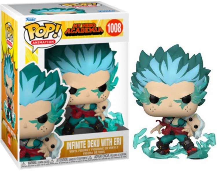 FUNKO POP! ANIMATION - MY HERO ACADEMIA: INFINITE DEKU WITH ERI (1008)