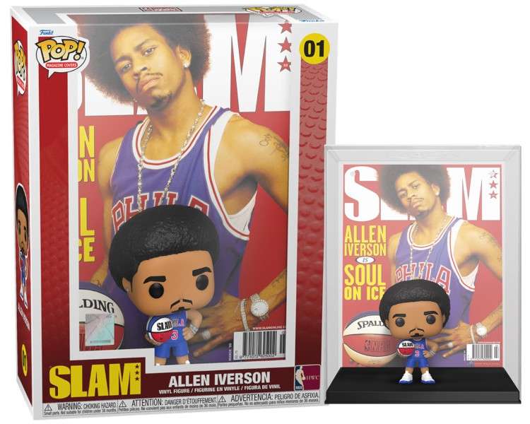 FUNKO POP! MAGAZINE COVERS - NBA SLAM: ALLEN IVERSON (01)