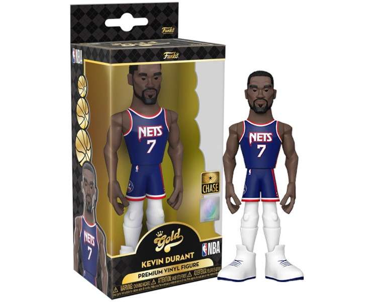 FUNKO POP! GOLD 5" NBA: NETS KEVIN DURANT (CE´21) CHASE LIMITED EDITION (12 CM)