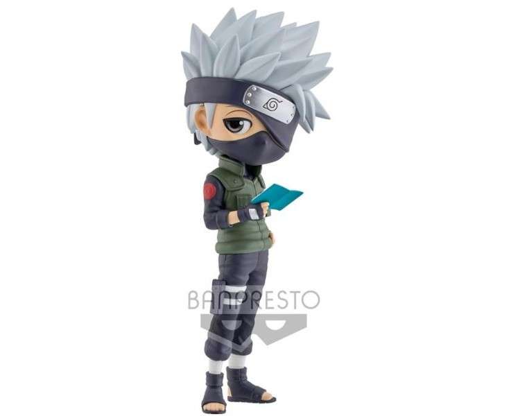 BANPRESTO Q POSKET NARUTO SHIPPUDEN: HATAKE KAKASHI (VER.A) (14CM)