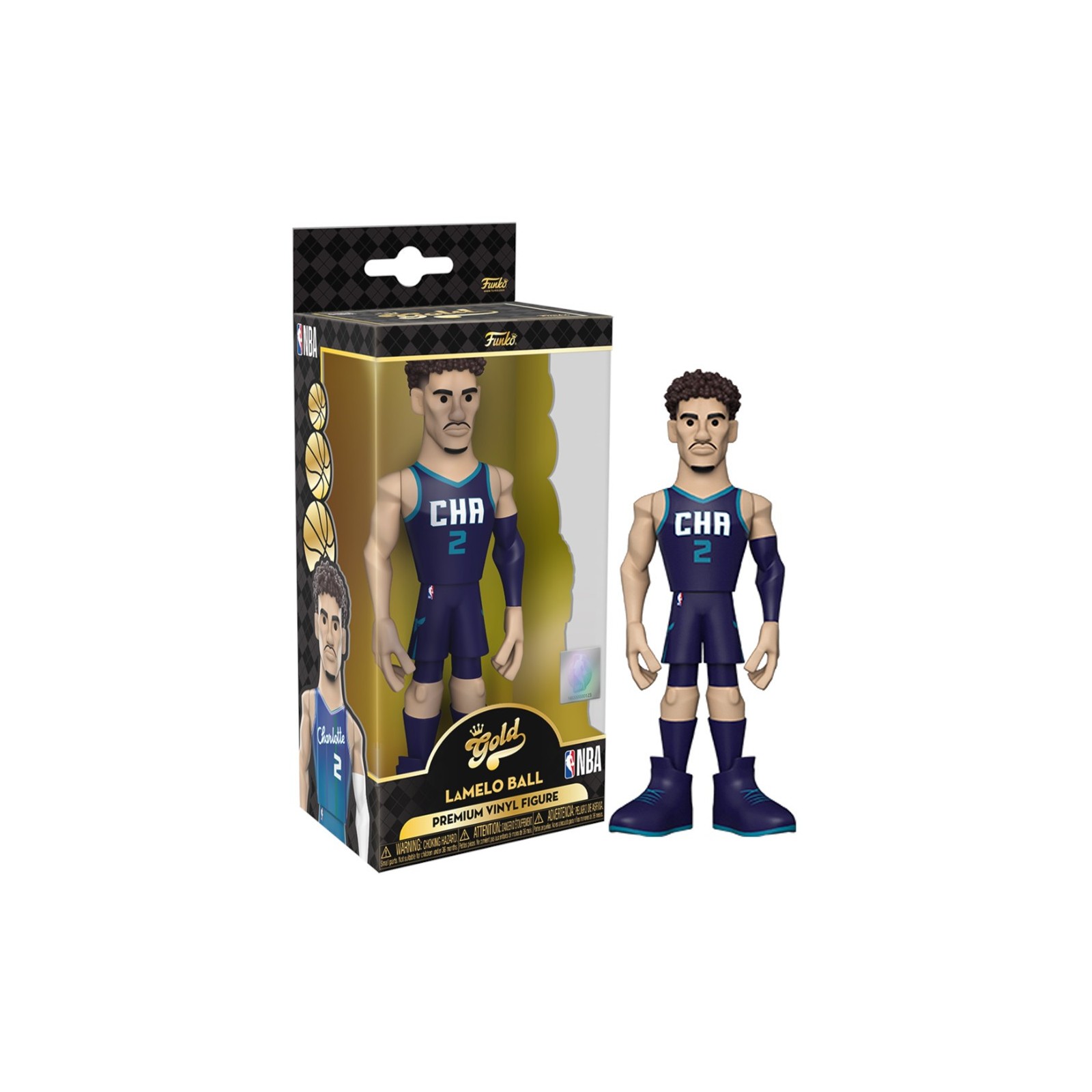 FUNKO POP! GOLD 5" NBA: HORNETS LAMELO BALL (CE´21) CHASE LIMITED EDITION (12 CM)
