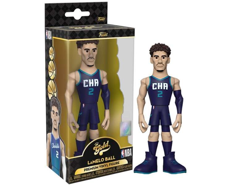 FUNKO POP! GOLD 5" NBA: HORNETS LAMELO BALL (CE´21) CHASE LIMITED EDITION (12 CM)