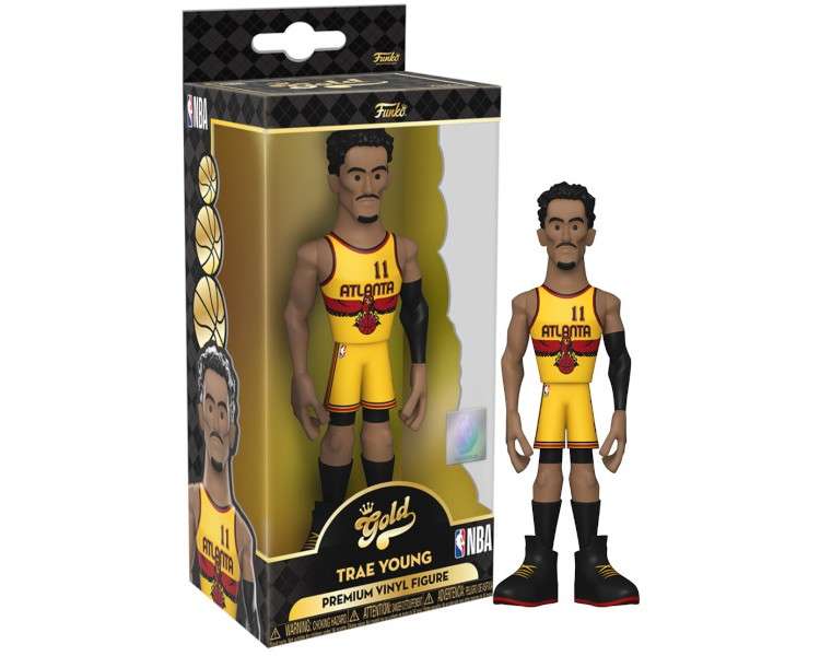 FUNKO POP! GOLD 5" NBA: HAWKS - TRAE YOUNG (12 CM)