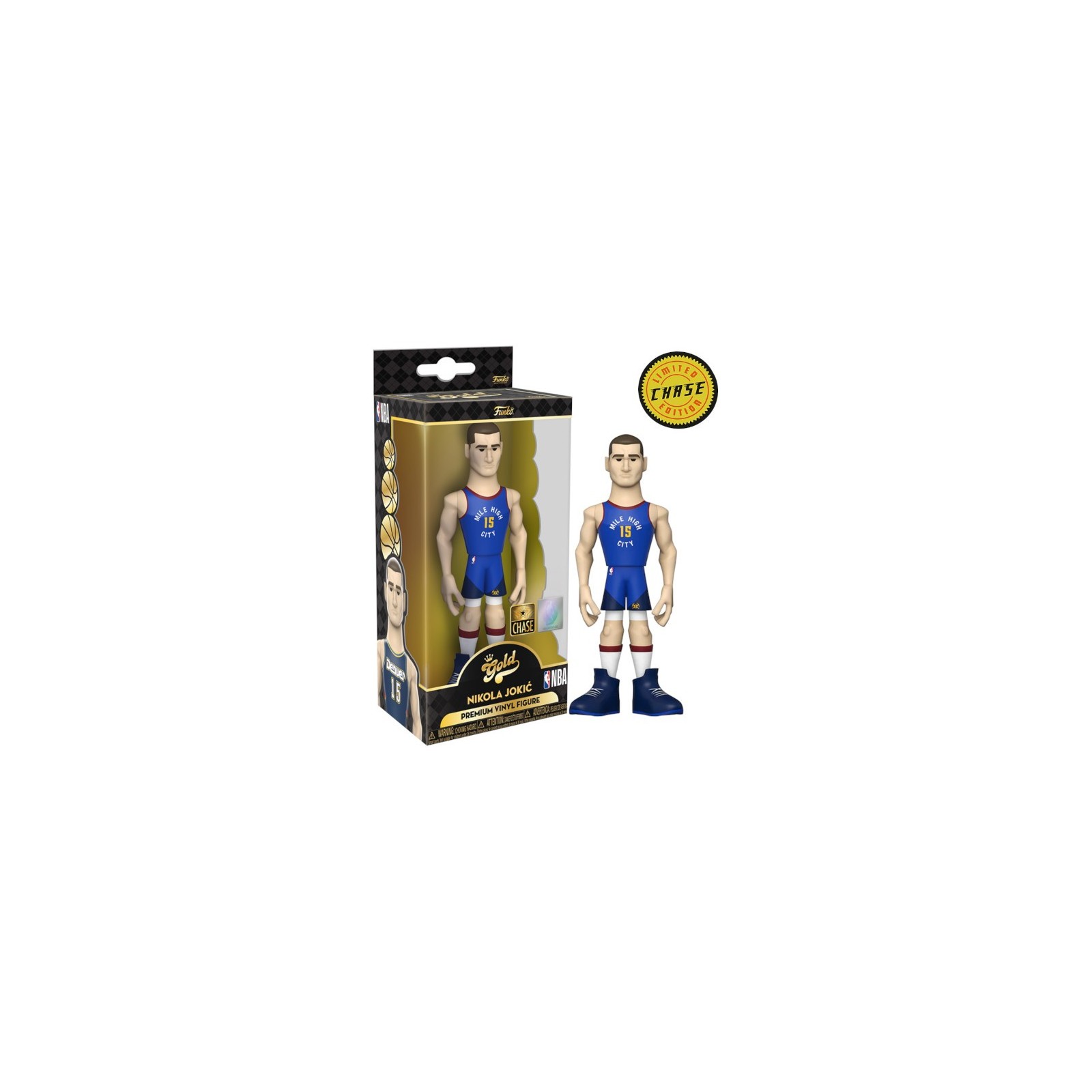 FUNKO POP! GOLD 5" NBA: NUGGETS - NIKOLA JOKIC CHASE LIMITED EDITION (12 CM)