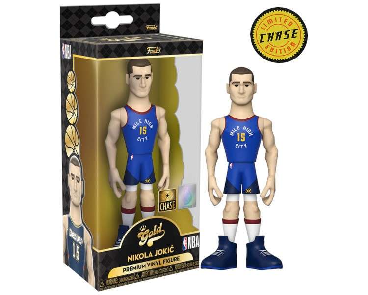 FUNKO POP! GOLD 5" NBA: NUGGETS - NIKOLA JOKIC CHASE LIMITED EDITION (12 CM)