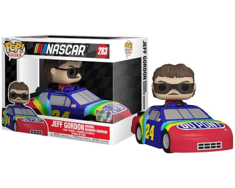 FUNKO POP! RIDES - NASCAR: JEFF GORDON DRIVING RAINBOW WARRIOR (283)